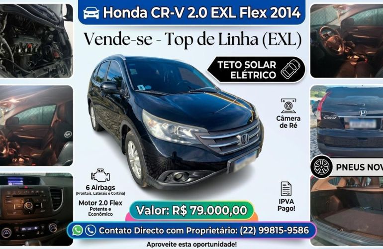 Honda CR-V EXL 2.0 16v 4x2 Flexone (Aut) - Foto #4
