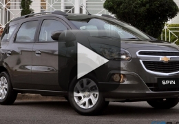 Vídeo: Chevrolet mostra os novos itens da Spin