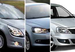 Sedans compactos: Cobalt x Voyage x Logan