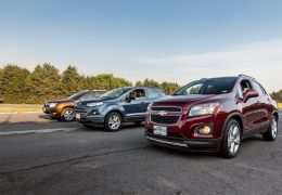 Comparativo entre Tracker, EcoSport e Duster