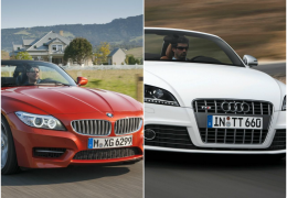 Esportivos: BMW Z4 x Audi TTS Roadster