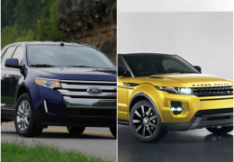 Crossovers: Ford Edge x Range Rover Evoque