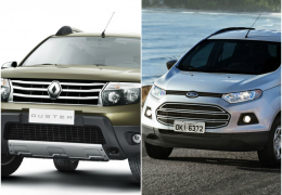 SUV's compactos: Duster x EcoSport