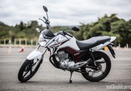 Honda CG 2014 apresenta um maior tanque de gasolina