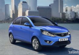 Tata Motors apresenta sedan Zest no Salão de Nova Déli