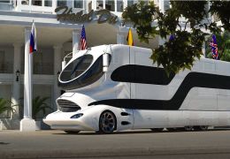EleMMent Palazzo, “motorhome” construído pela empresa austríaca Marchi Mobile