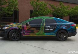 Novo conceito do Ford Fusion pesa apenas 1.195 kg