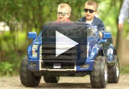 Vídeo: Ford F-150 Power - Um carro para crianças