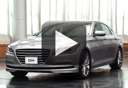 Super produção mostra segurança de cruzeiro do novo Hyundai Genesis 2015