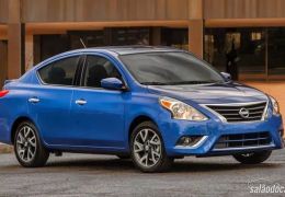 Novo Nissan Versa é flagrado no Brasil