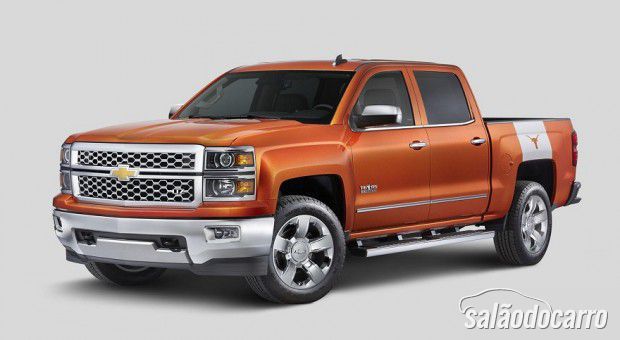 Chevrolet apresenta Silverado edição University of Texas