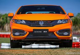 Honda Civic Si Coupé 2015 chega ao Brasil