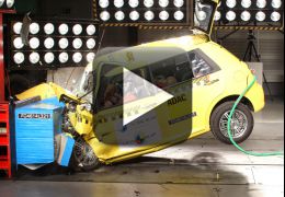 Carro tira nota zero em teste de segurança