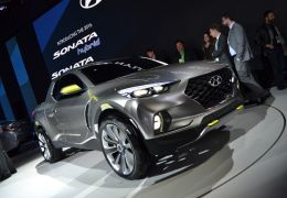 Hyundai Santa Cruz surpreende em Detroit