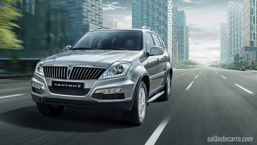 SsangYong apresenta novo Rexton na Coreia do Sul
