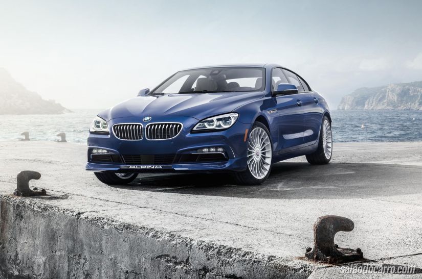 Alpina prepara novo B6 XDrive Gran Coupé 2016 com 600cv