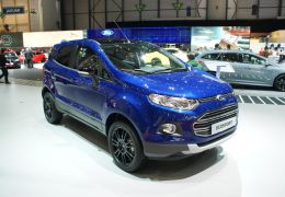 EcoSport mais baixa e sem estepe chama a atenção em Genebra