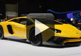 Confira a apresentação oficial do novo Lamborghini Aventador SuperVeloce