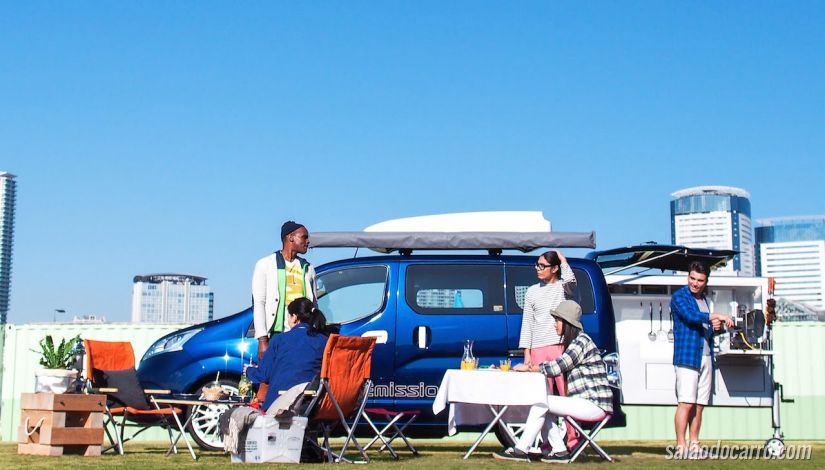 Nissan lança carro que vira churrasqueira