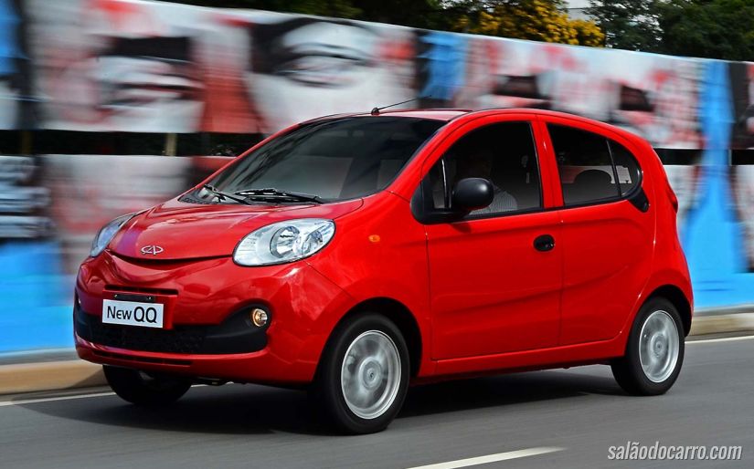 Nova geração do Chery QQ chega ao Brasil