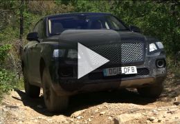 Confira mais um teaser do novo SUV da Bentley