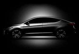 Elantra 2017 ganha primeiro foto de seu interior