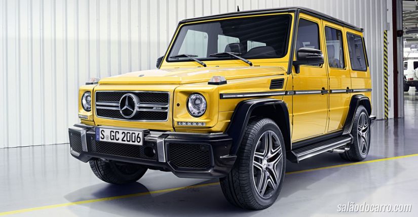 Mercedes-Benz Classe G ganha novas configurações