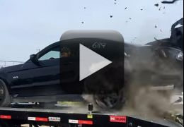 Pneu de carro explode durante testes. Veja o vídeo!