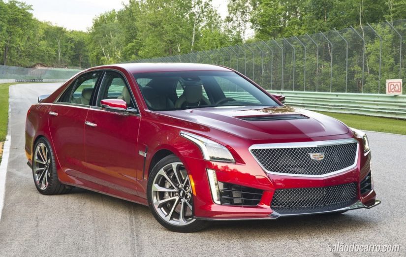 Cadillac CTS-V 2016 chega com 648 cv