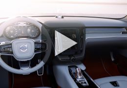 Volvo divulga imagens da cabine do sedã S90