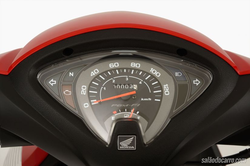 Painel da Nova Honda Biz