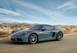 Porsche 718 Cayman é atração em Pequim