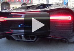 Confira o som do motor 8.0 W16 quad-turbo do Bugatti Chiron
