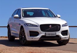 Teste do Jaguar F-Pace no Brasil