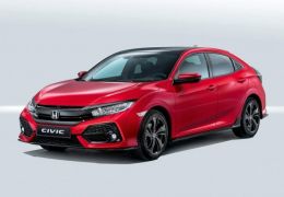 Com motor 1.0 turbo, Civic Hatch europeu é revelado