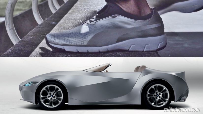 BMW e Puma criam tênis moderno e com materiais diferentes