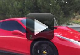 Neymar se envolve em acidente com sua Ferrari