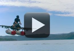 Fundador do Google mostra primeiro vídeo de veículo voador