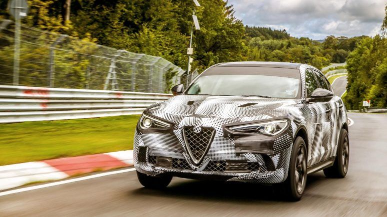 Alfa Romeo Stelvio bate recorde em Nürburgring