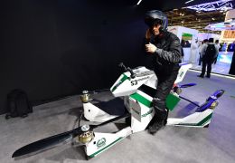 Dubai terá “moto voadora” para patrulha