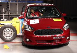 Ford Ka recebe nota zero em teste de colisão promovido pela Latin NCap