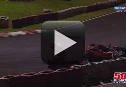 Prova de Kart termina em pancadaria entre pilotos