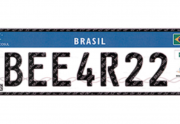 Novas placas começam a valer a partir de 1º setembro no Brasil