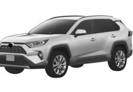 Toyota registra patente da nova geração do RAV 4 no Brasil