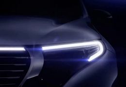 Mercedes divulga teaser do primeiro SUV 100% elétrico da montadora
