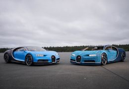 Bugatti e Lego criam Chiron feito com 1 milhão de peças
