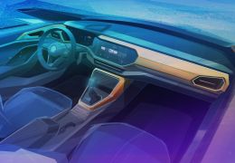 Volkswagen antecipa divulgação do interior do novo T-Cross