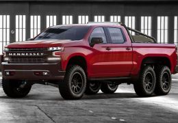 Empresa cria picape Silverado de seis rodas
