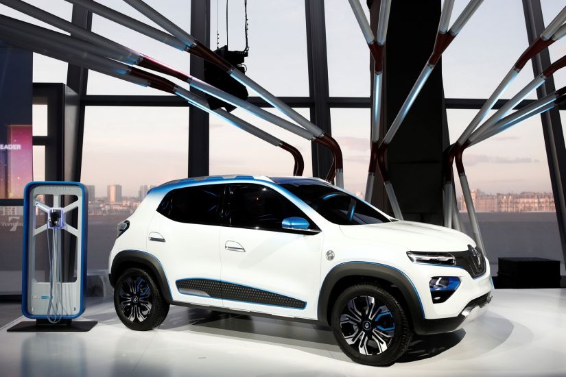 Renault revela conceito de carro elétrico popular