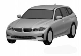 BMW registra desenho do novo Série 3 Touring